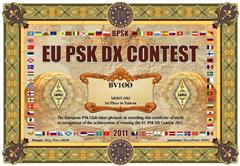 2011 - EU PSK DX Contest, Taiwan #1